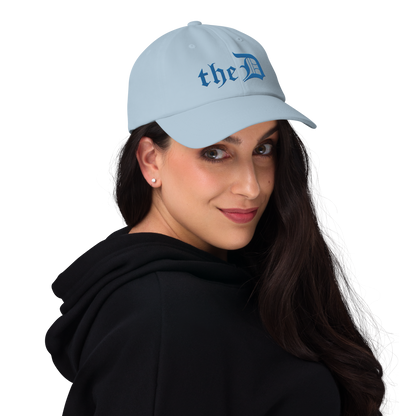 Detroit 'The D' Dad Hat | Azure