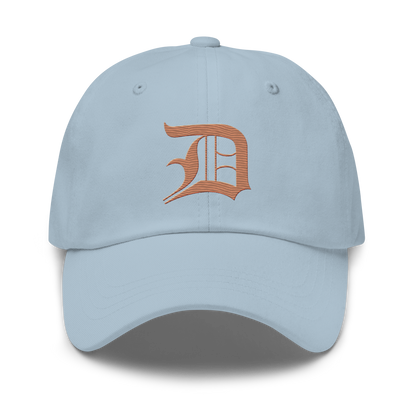 Detroit 'Old English D' Dad Hat (Copper Color)