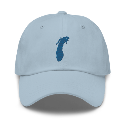 Lake Michigan Dad Hat | Blueberry