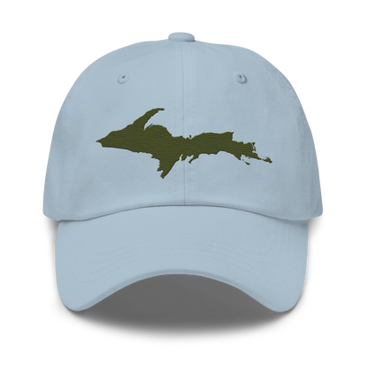 Upper Peninsula Dad Hat | Army Green