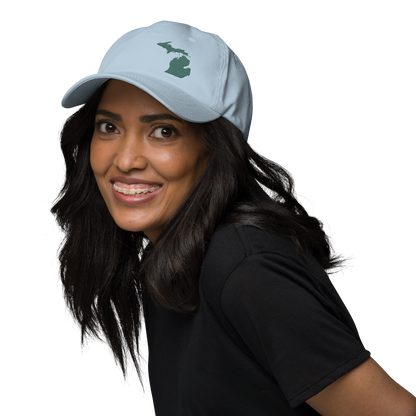 Michigan Dad Hat | Copper Green Outline