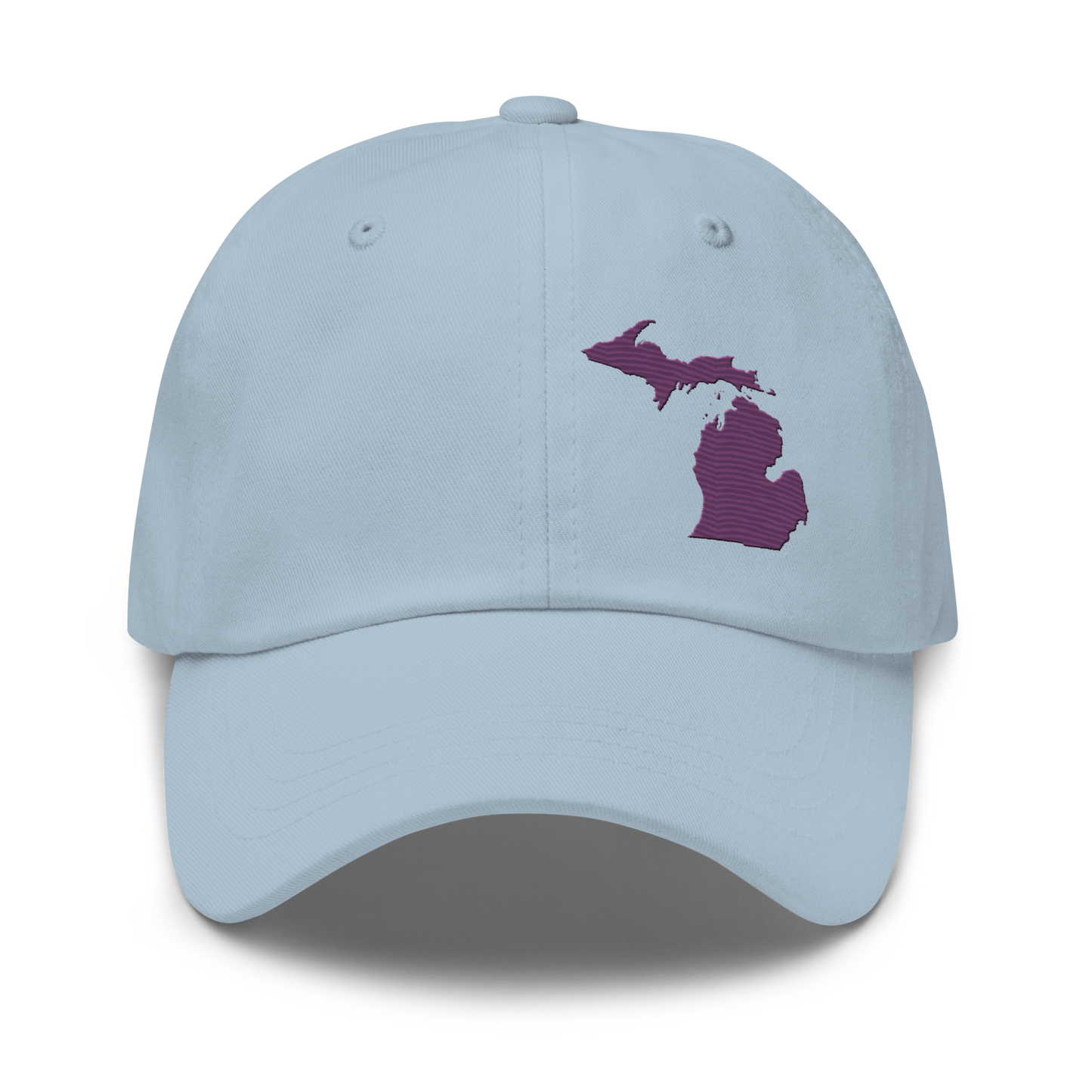 Michigan Dad Hat | Plum Outline