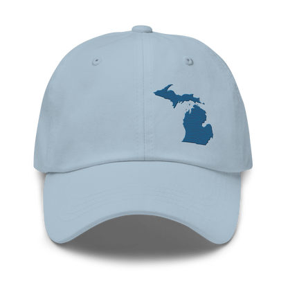 Michigan Dad Hat | Blueberry Outline