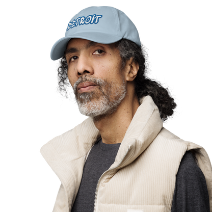 'Detroit' Dad Hat (Azure Tag Font)