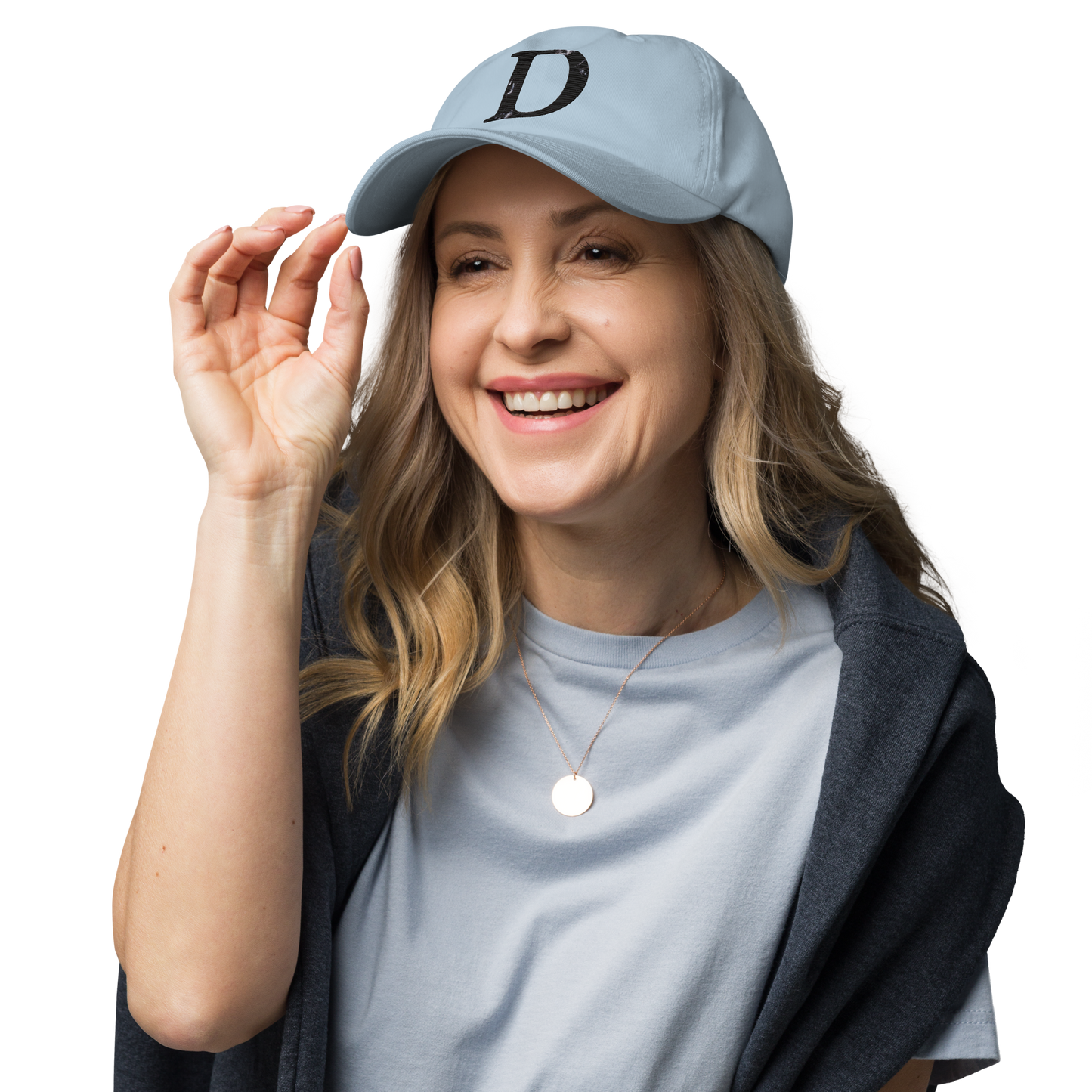 Detroit 'Old French D' Dad Hat (Obsidian Edition)