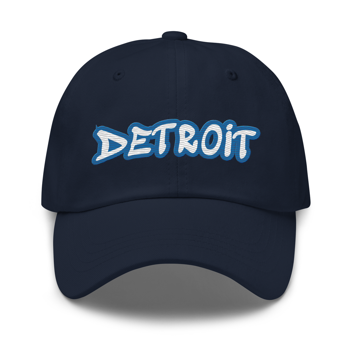 'Detroit' Dad Hat (Azure Tag Font)