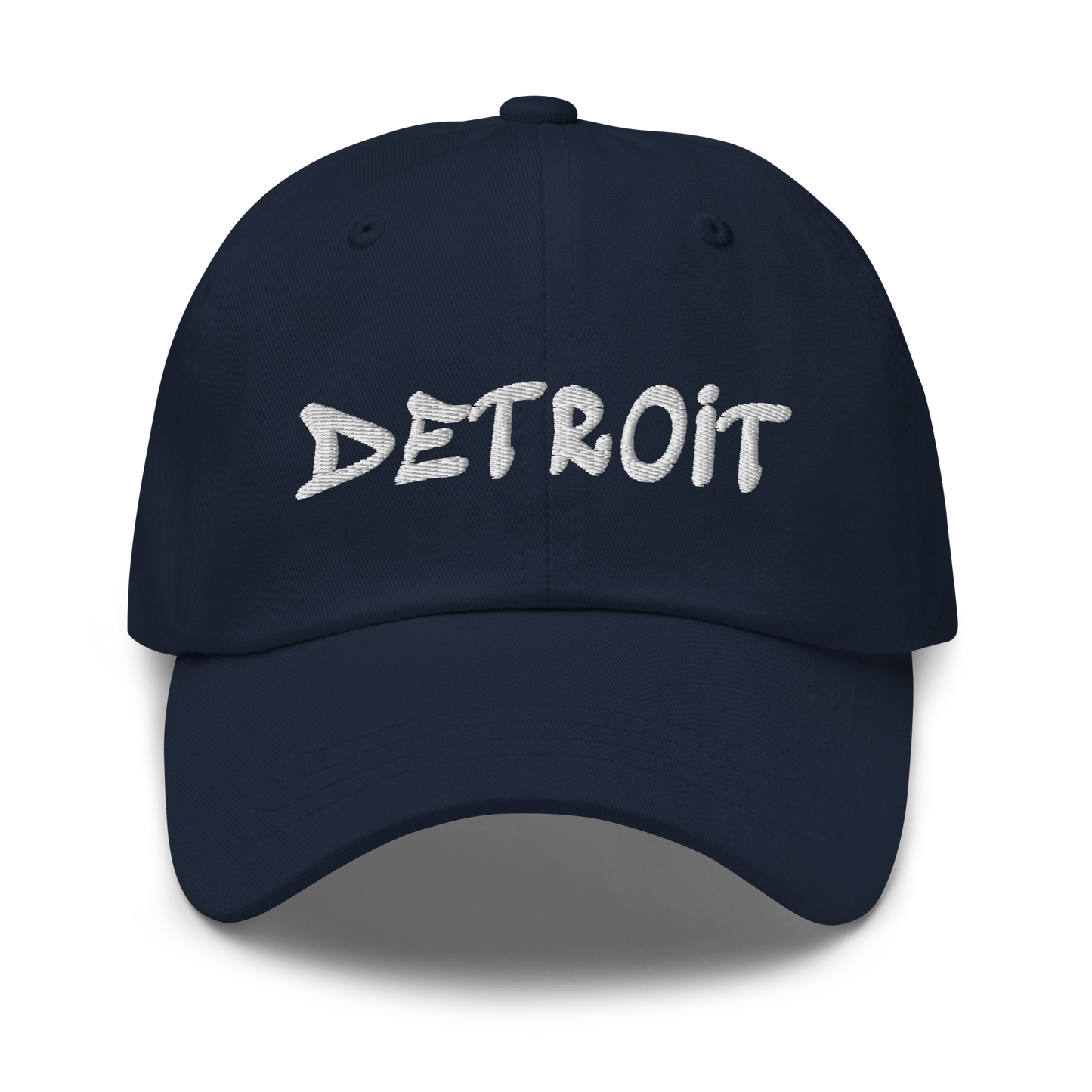 'Detroit' Dad Hat (Tag Font)