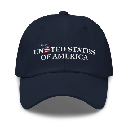 Michigan 'United States of America' Dad Hat