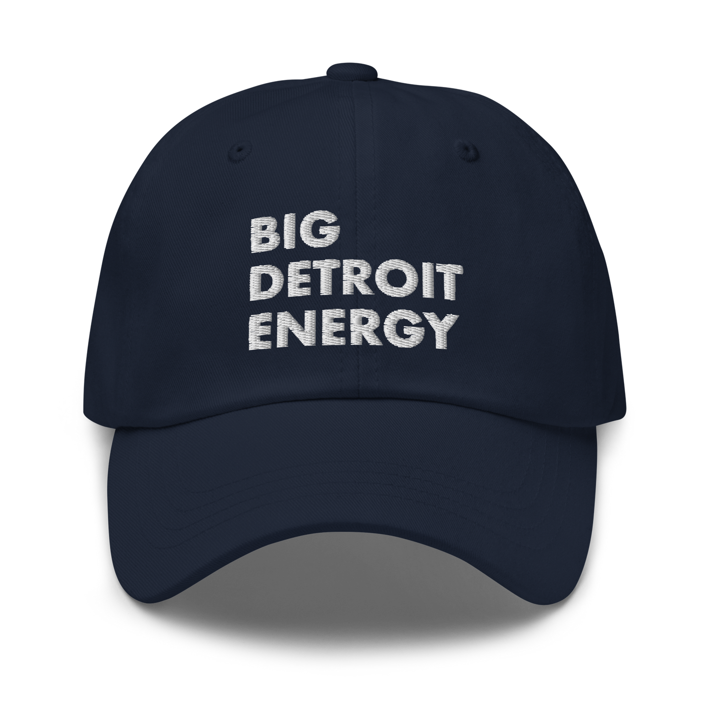 'Big Detroit Energy' Dad Hat (White Emb.)