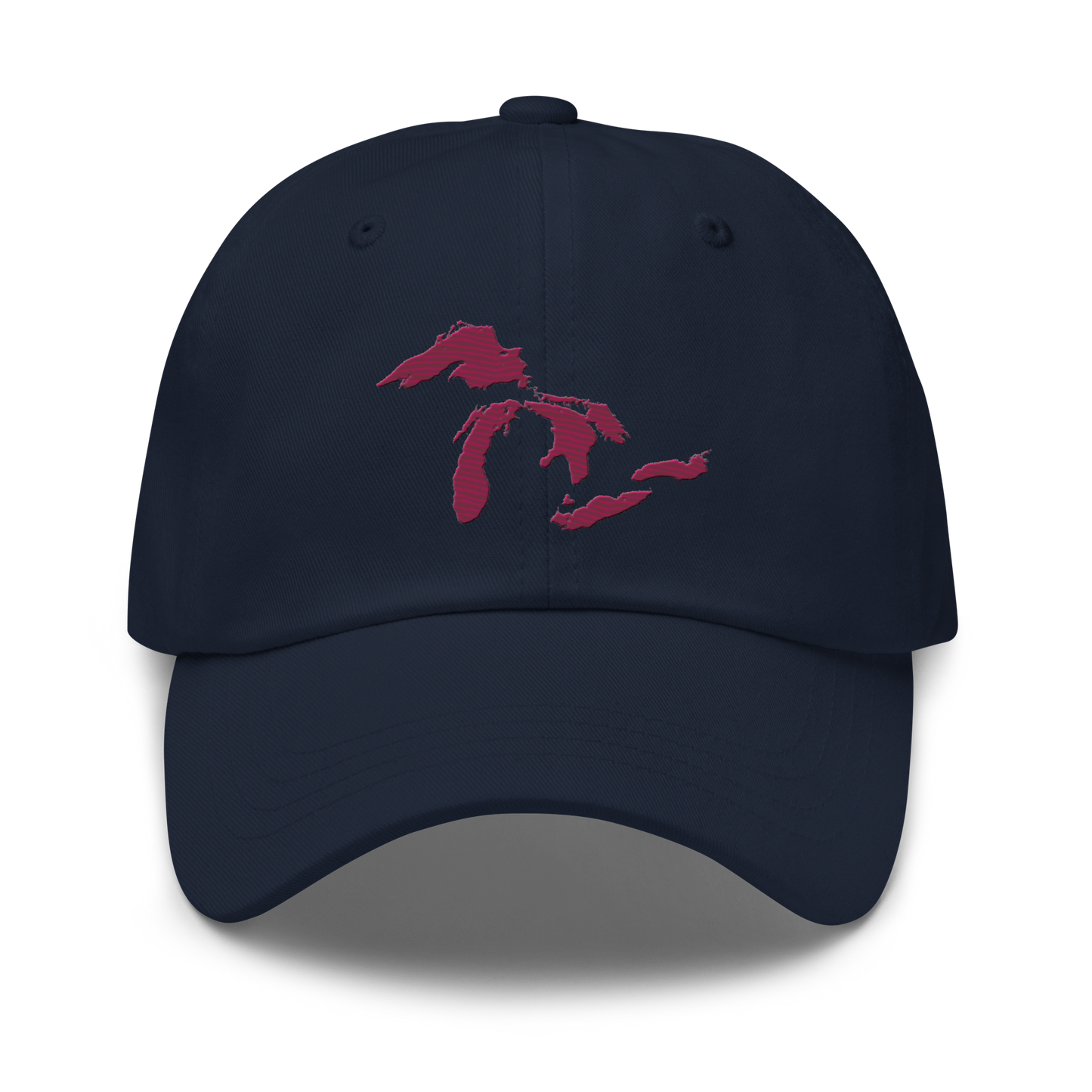 Great Lakes Dad Hat (Ruby Red)