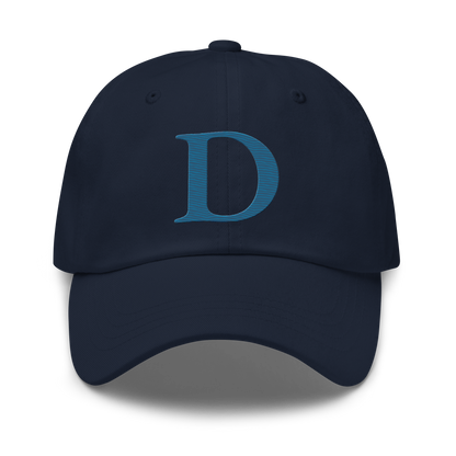 Detroit 'Old French D' Dad Hat (Circumspice Blue)