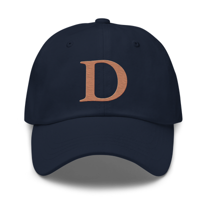 Detroit 'Old French D' Dad Hat (Copper)