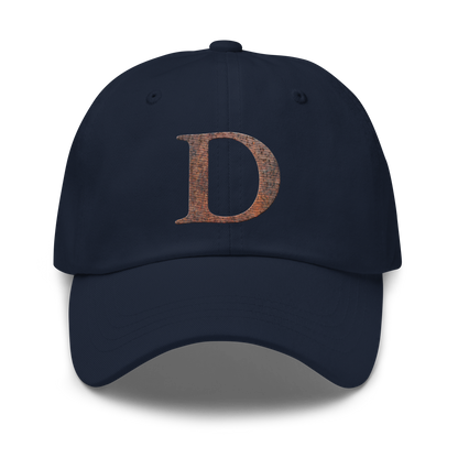 Detroit 'Old French D' Dad Hat (Rust Belt Edition)