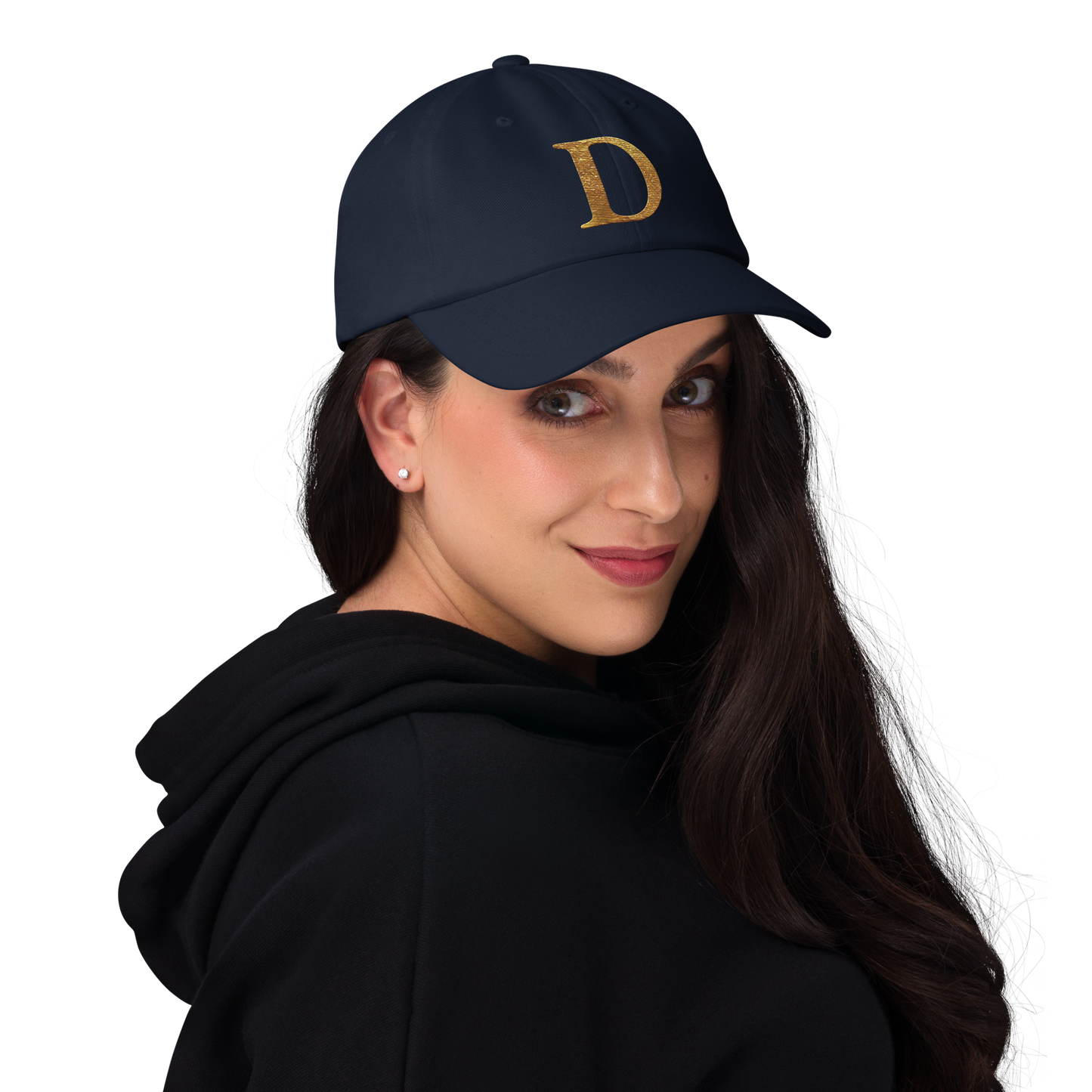 Detroit 'Old French D' Dad Hat (Gold Bling Edition)