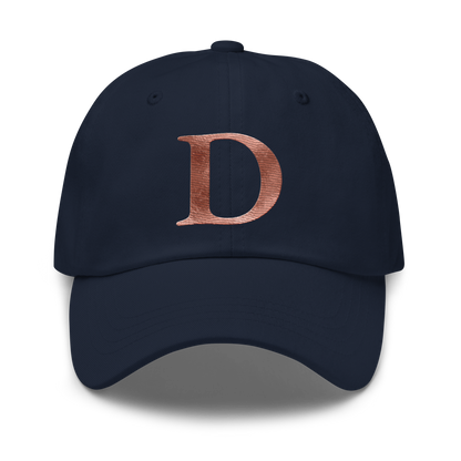 Detroit 'Old French D' Dad Hat (Copper Edition)