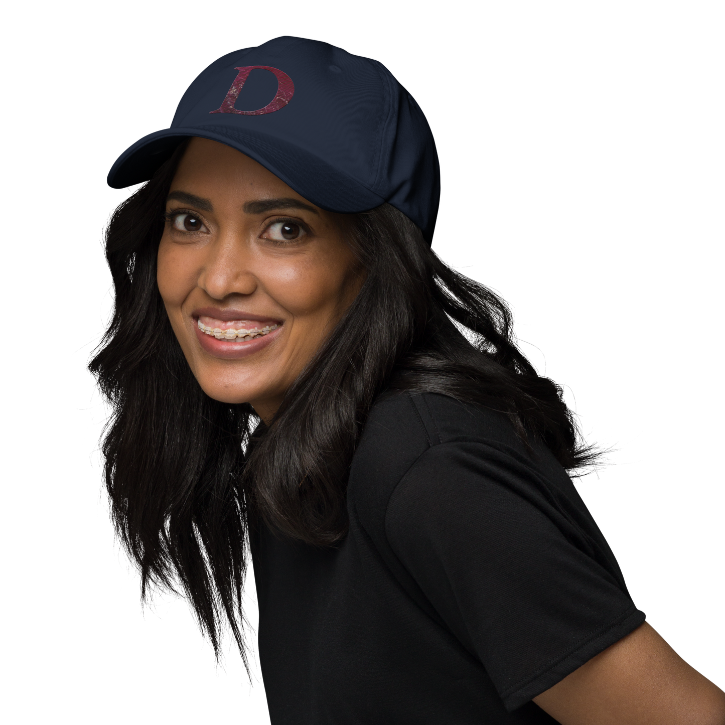 Detroit 'Old French D' Dad Hat (Ruby Edition)