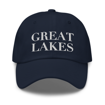 'Great Lakes' Dad Hat (Didone Font)