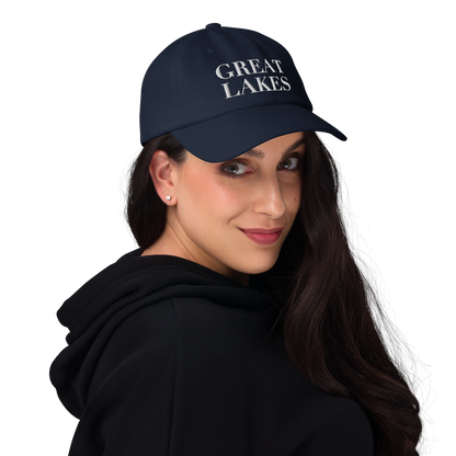 'Great Lakes' Dad Hat (Didone Font)