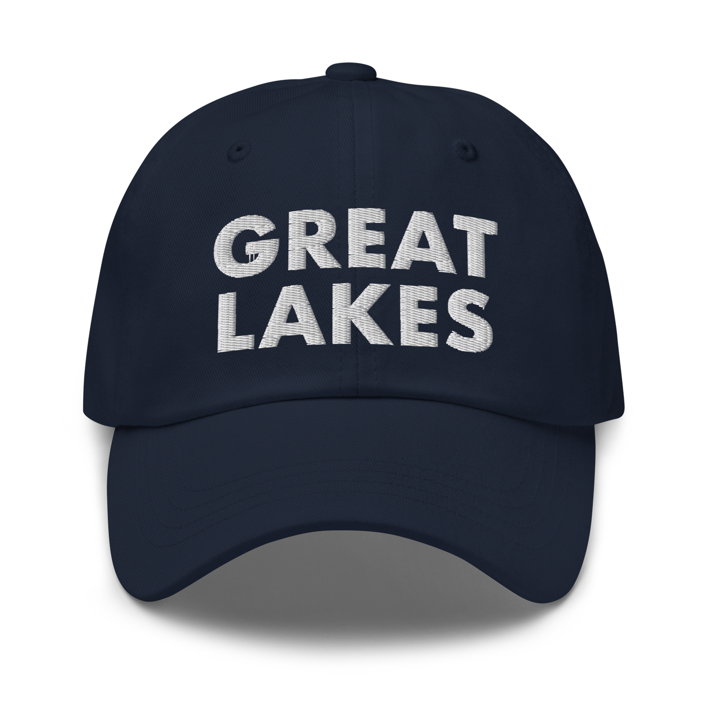 'Great Lakes' Dad Hat (Geometric Sans Font)