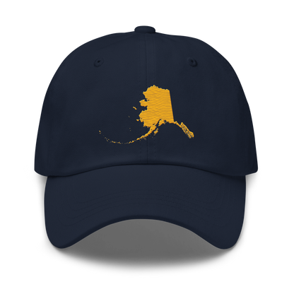 Alaska Dad Hat (Midnight Gold)