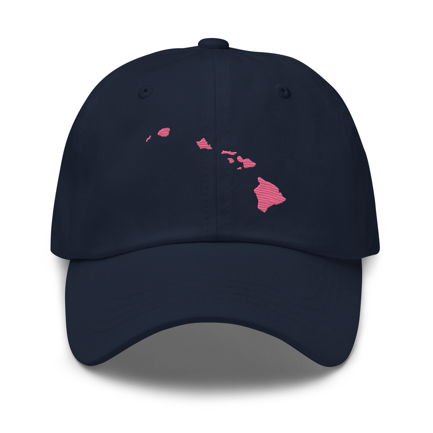 Hawaii Dad Hat (Hibiscus Pink)