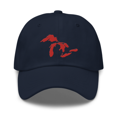 Great Lakes Dad Hat (Aliform Red)