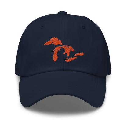 Great Lakes Dad Hat (Maple Leaf Orange)