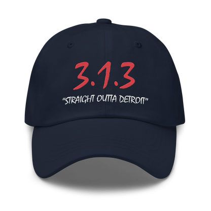 '313 Straight Outta Detroit' Dad Hat