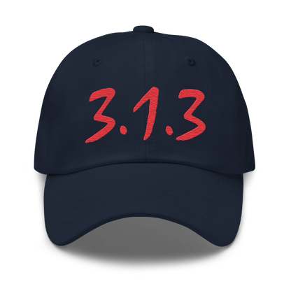 Detroit '313' Dad Hat (Compton Font)