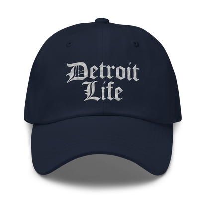 'Detroit Life' Dad Hat | Platinum