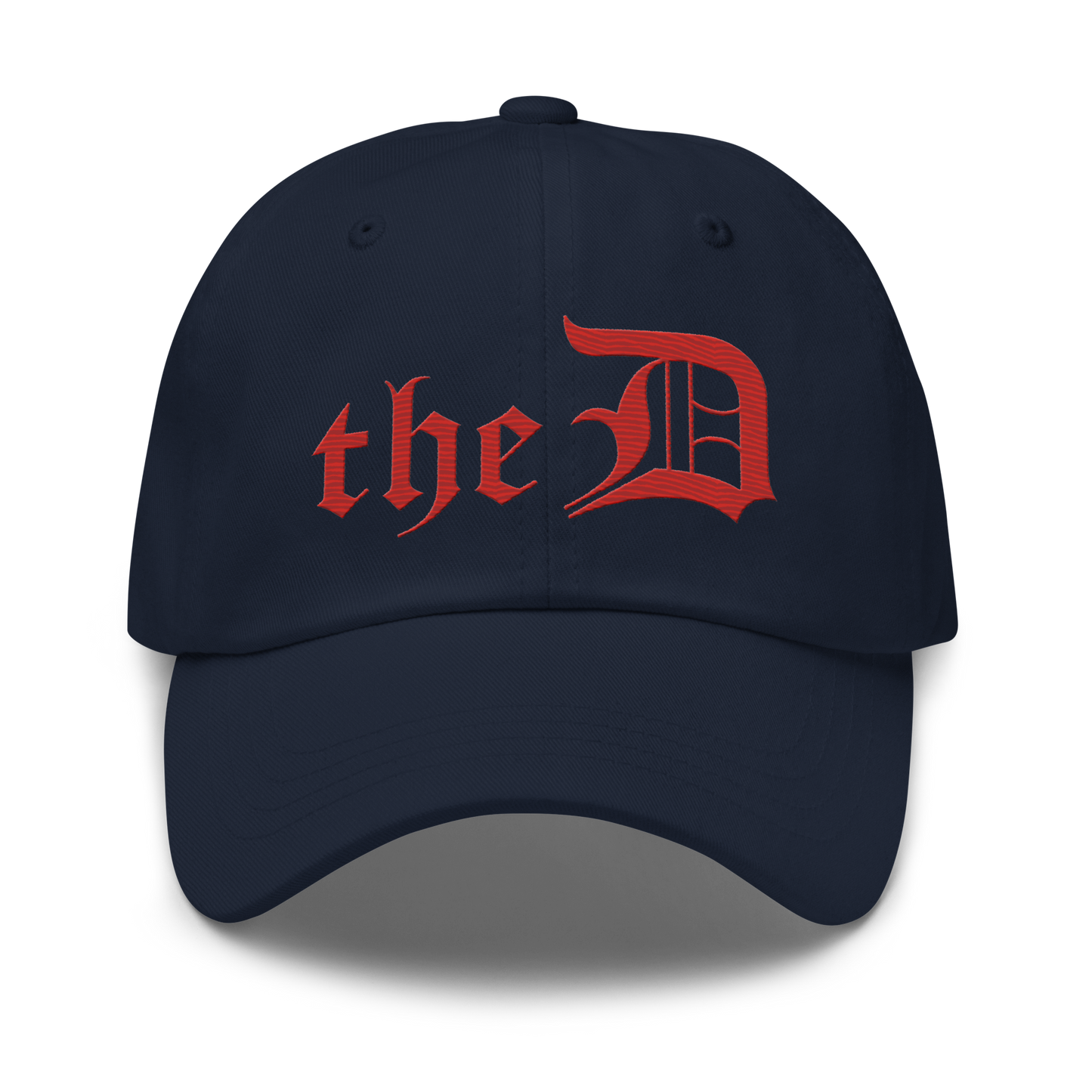 Detroit 'The D' Dad Hat | Aliform Red