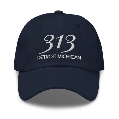 '313 Detroit Michigan' Dad Hat