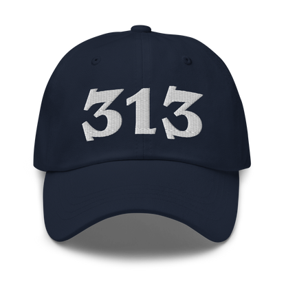 Detroit '313' Dad Hat (Angry Font)