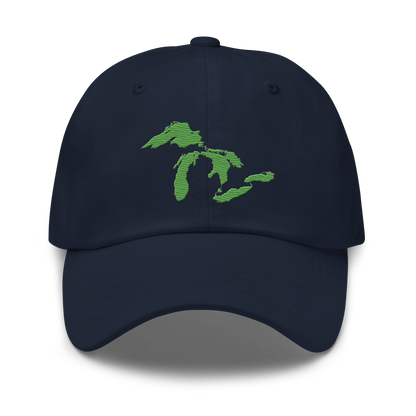 Great Lakes Dad Hat | Trout Green