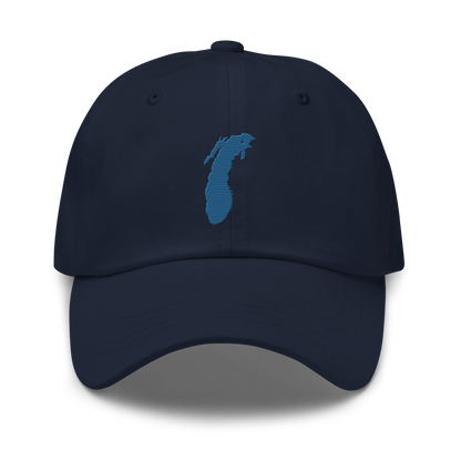 Lake Michigan Dad Hat | Blueberry