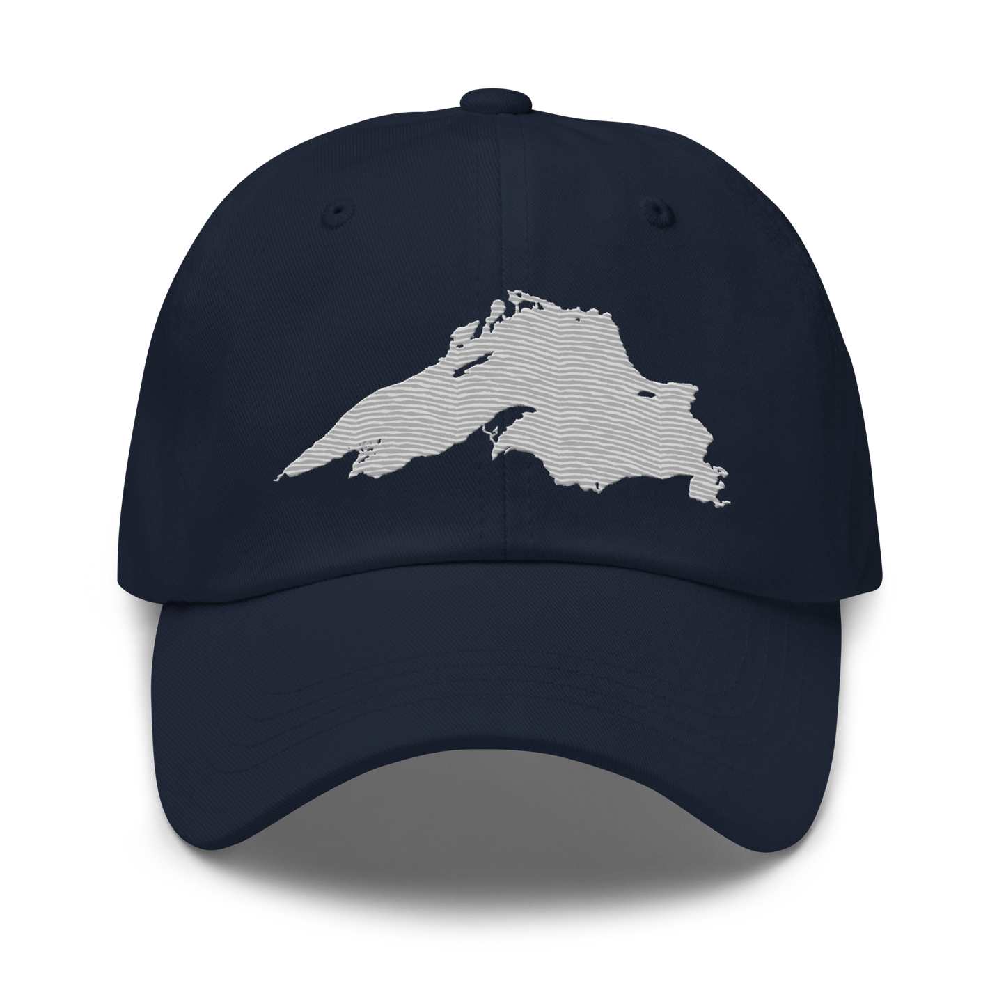 Lake Superior Dad Hat | Platinum