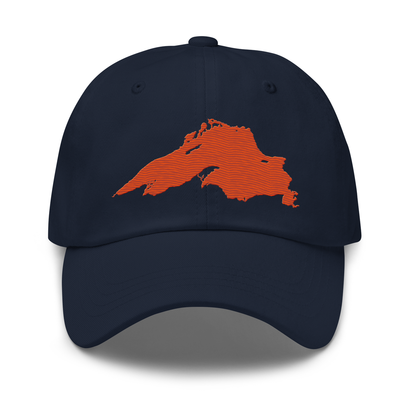 Lake Superior Dad Hat | Maple Leaf Orange