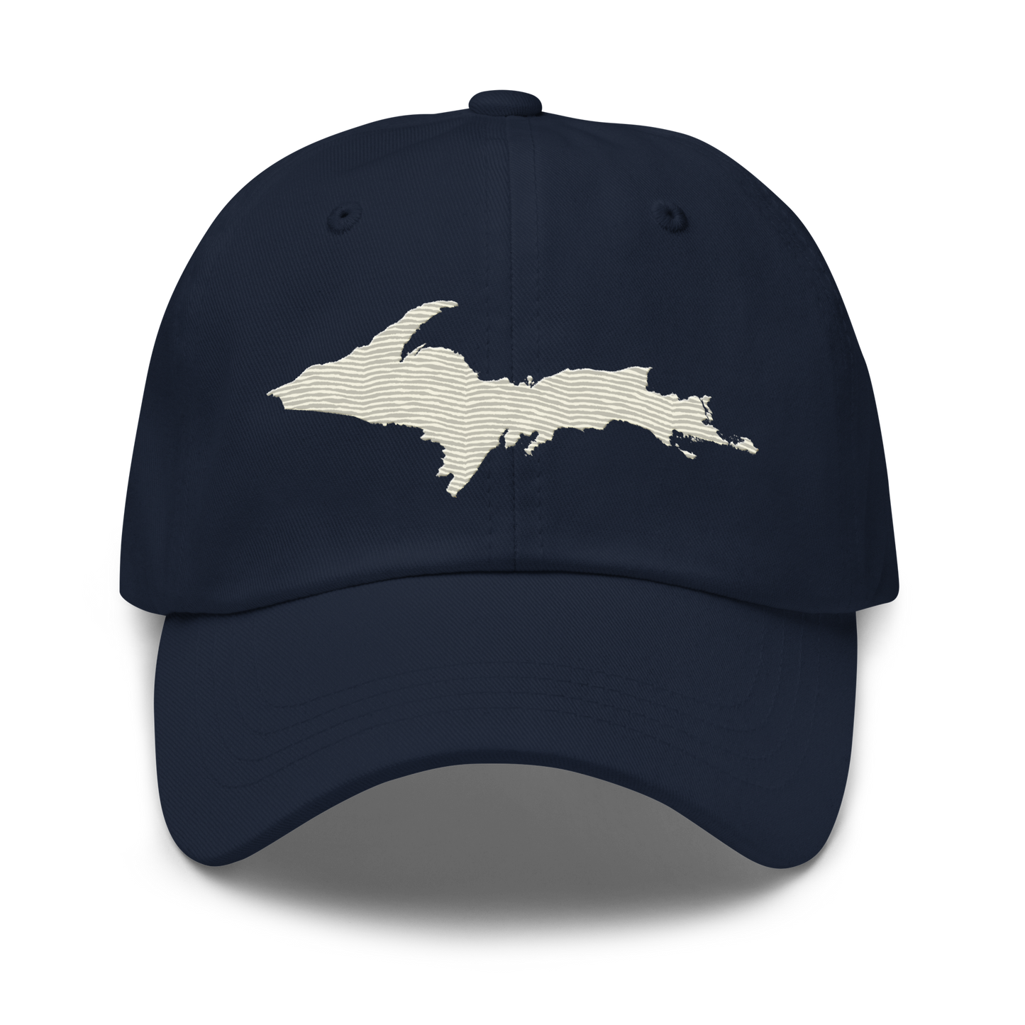 Upper Peninsula Dad Hat | Ivory White