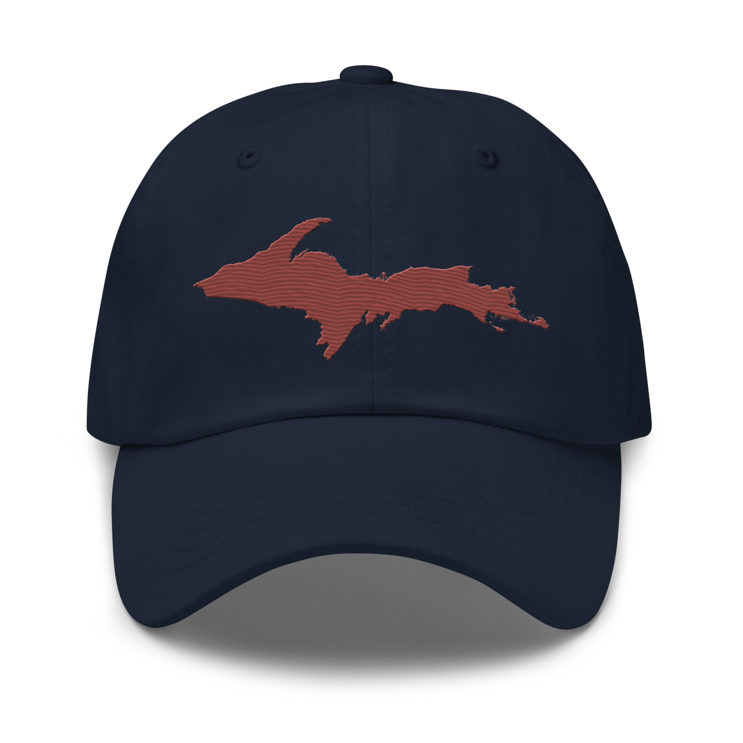 Upper Peninsula Dad Hat | Ore Dock Red