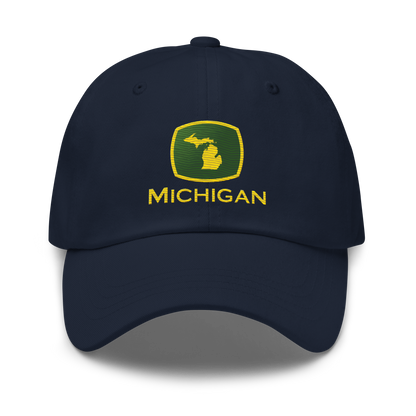 'Michigan' Dad Hat (Tractor Parody)