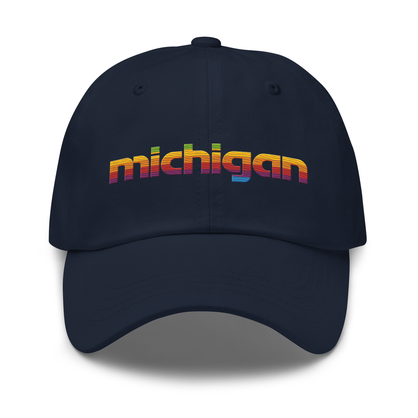 'Michigan' Dad Hat (80s Pomaceous Tech Parody)