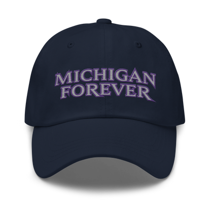 'Michigan Forever' Dad Hat (African Cat Parody)