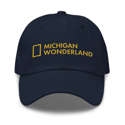 'Michigan Wonderland' Dad Hat (Geography Magazine Parody)