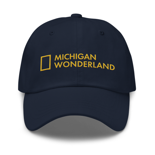 'Michigan Wonderland' Dad Hat (Geography Magazine Parody)