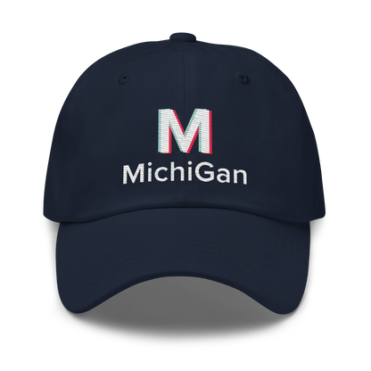 'Michigan' Dad Hat (Social Media Parody)