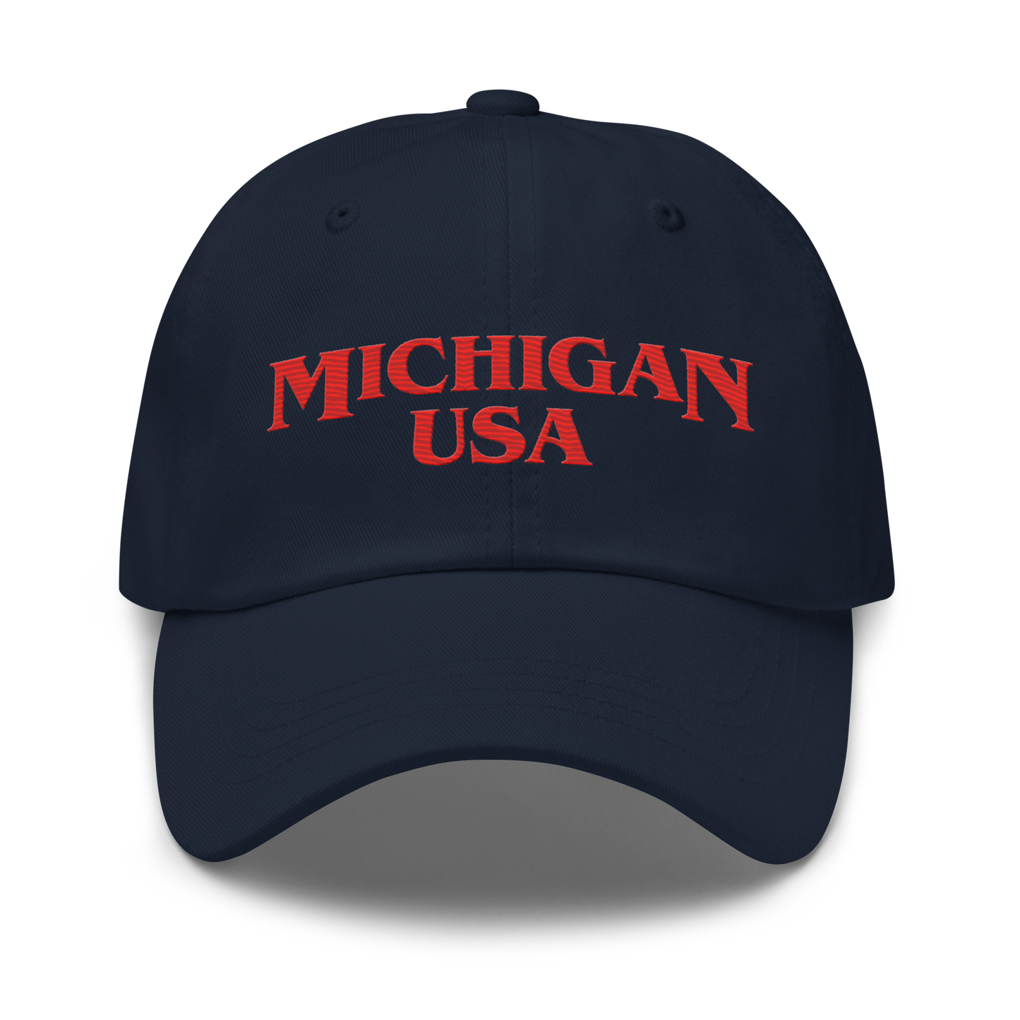 'Michigan USA' Dad Hat (80s Teen Drama Parody)