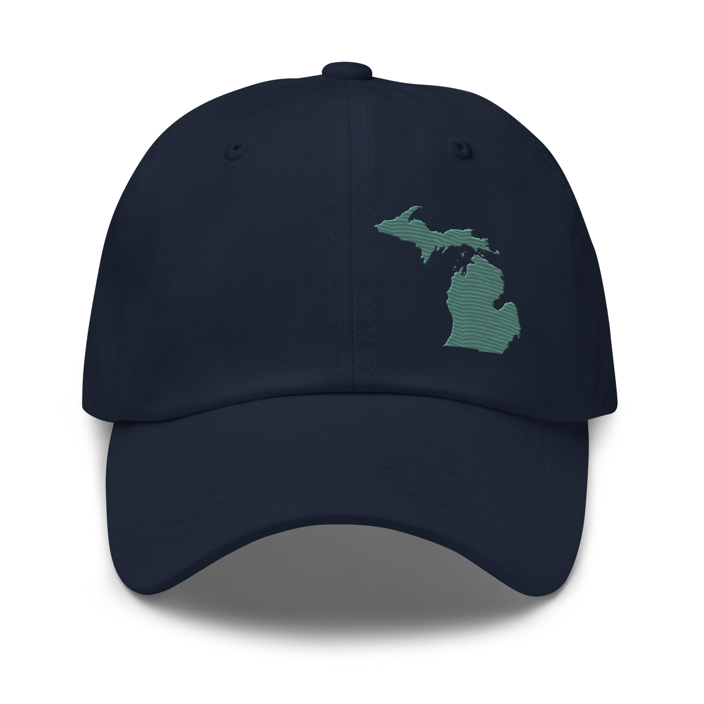 Michigan Dad Hat | Copper Green Outline