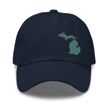 Michigan Dad Hat | Copper Green Outline