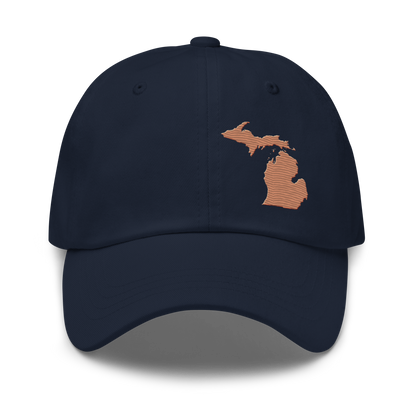 Michigan Dad Hat | Copper Outline