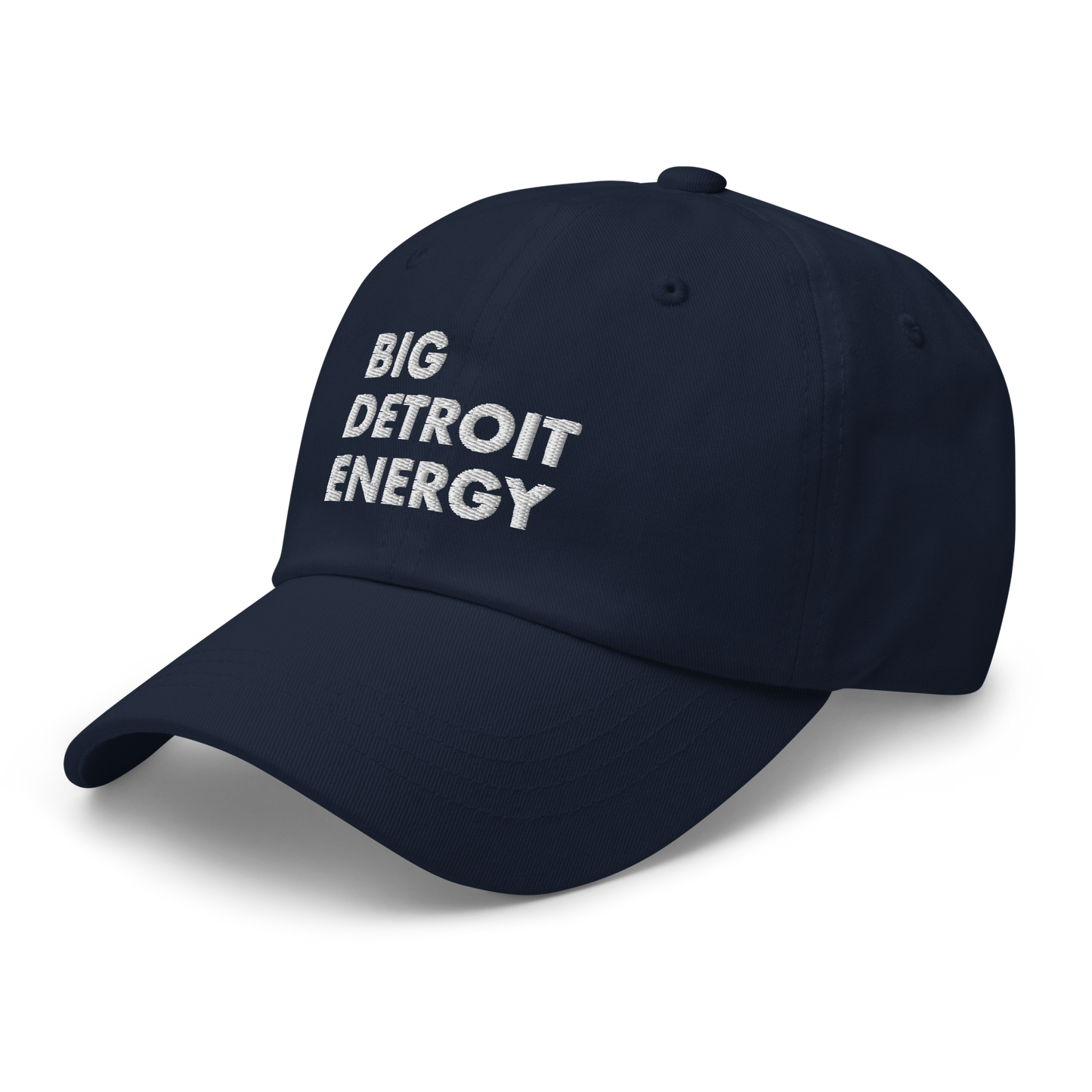 'Big Detroit Energy' Dad Hat (White Emb.)